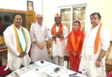 ବିଜେପି ରେ ସାମିଲ ହେଲେ ସମାଜବାଦୀ ପାର୍ଟି ଆଦିବାସୀ ମୋର୍ଚ୍ଚାର ରାଜ୍ୟ ସଭାପତି ଧବଳେଶ୍ଵର ମାଝୀ