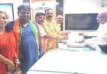 ରାଜ୍ୟ ନିର୍ବାଚନ ଅଧିକାରୀଙ୍କ ନିକଟରେ ନୂଆପଡ଼ା ନିର୍ବାଚନମଣ୍ଡଳୀର ୧୦୮ଟି ସମ୍ବେଦନଶୀଳ ବୁଥ୍ର ତାଲିକା ଦାଖଲ କଲା ବିଜେପି