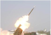 ଲମ୍ବା ଦୂରଗାମୀ ଗାଇଡେଡ୍ ରକେଟ ପିନାକର ପ୍ରଥମ ଫ୍ଲାଇଟ୍ ଟେଷ୍ଟ ସଫଳତାପୂର୍ବକ ସମ୍ପନ୍ନ କଲା ଡିଆରଡିଓ