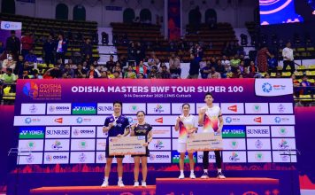 ଅନ୍ତର୍ଜାତୀୟ ବ୍ୟାଡ଼ମିଣ୍ଟନ ଟୁର୍ଣ୍ଣାମେଣ୍ଟ ଓଡିଶା ମାଷ୍ଟର୍ସ ୨୦୨୫ ଉଦ୍ଯାପିତ