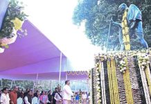 ରାଜ୍ୟସ୍ତରୀୟ ଶହୀଦ ଦିବସରେ ଜାତିର ଜନକଙ୍କୁ ଶ୍ରଦ୍ଧାସୁମନ