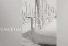 ବରଫ ଆସ୍ତରଣରେ ଆଚ୍ଛାଦିତ କାଶ୍ମୀର