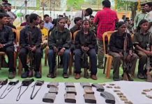 ଆତ୍ମସମର୍ପଣ କଲେ ୧୧ ମାଓବାଦୀ