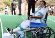 ମମତାଙ୍କ ଗୋଡ଼ ଭାଙ୍ଗିବା ଘଟଣାକୁ ନେଇ ବିବାଦ